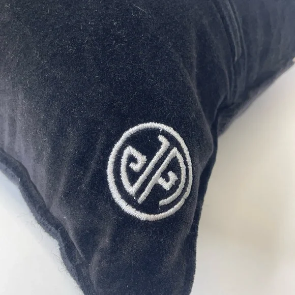 Jonathan Adler Red and Black Accent Pillow for Modern Decor - Picture 5 of 15